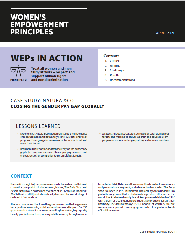 Closing the Gender Pay Gap Globally